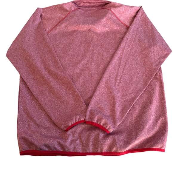 NFL Men's XL Kansas City Chiefs Full Zip Long Sleeve Light Red Heathered Jacket - Picture 2 of 4